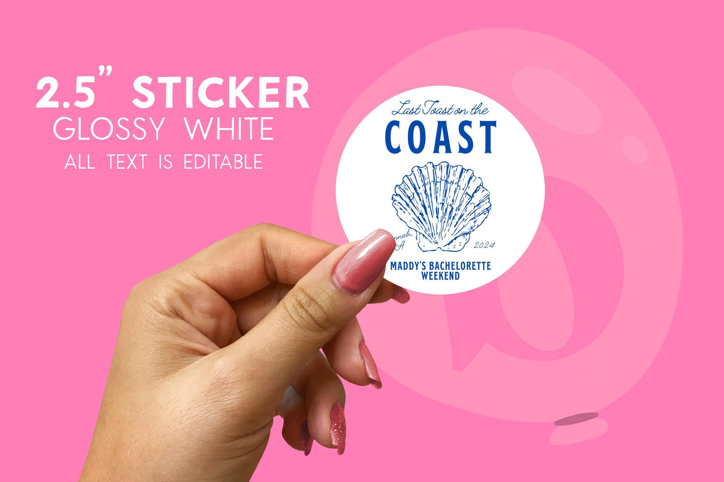 Last Toast on the Coast | Coastal Cocktail Country Club Bachelorette | Can Cooler Bachelorette Party | Custom Can Cooler | Coastal Bachelor