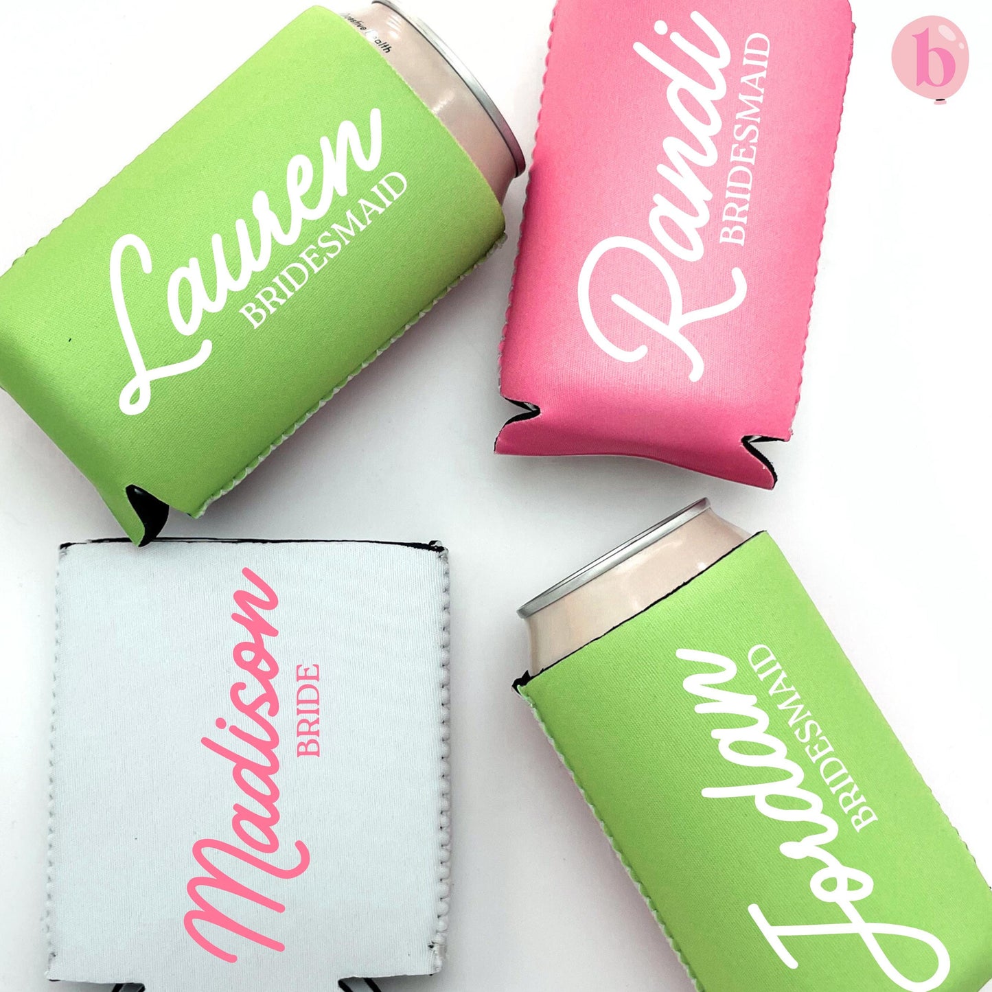 Bridesmaid Proposal Slim Can Coolers with Names | Bridesmaid Gift | Bride, Bridesmaid, Maid of Honor, Mother of Bride | Bridesmaid s