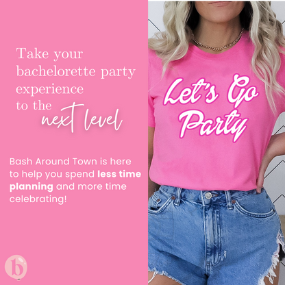Malibu Let's Go Party Bachelorette Party Shirt