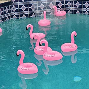 Mini Flamingo Inflatable Drink Holders