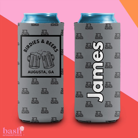 Golfing Bachelor Can Cooler | Let's Par-tee Bachelor Party | Final Swing Custom Can Cooler | Birdies and Beers | Groomsmen Party Favors