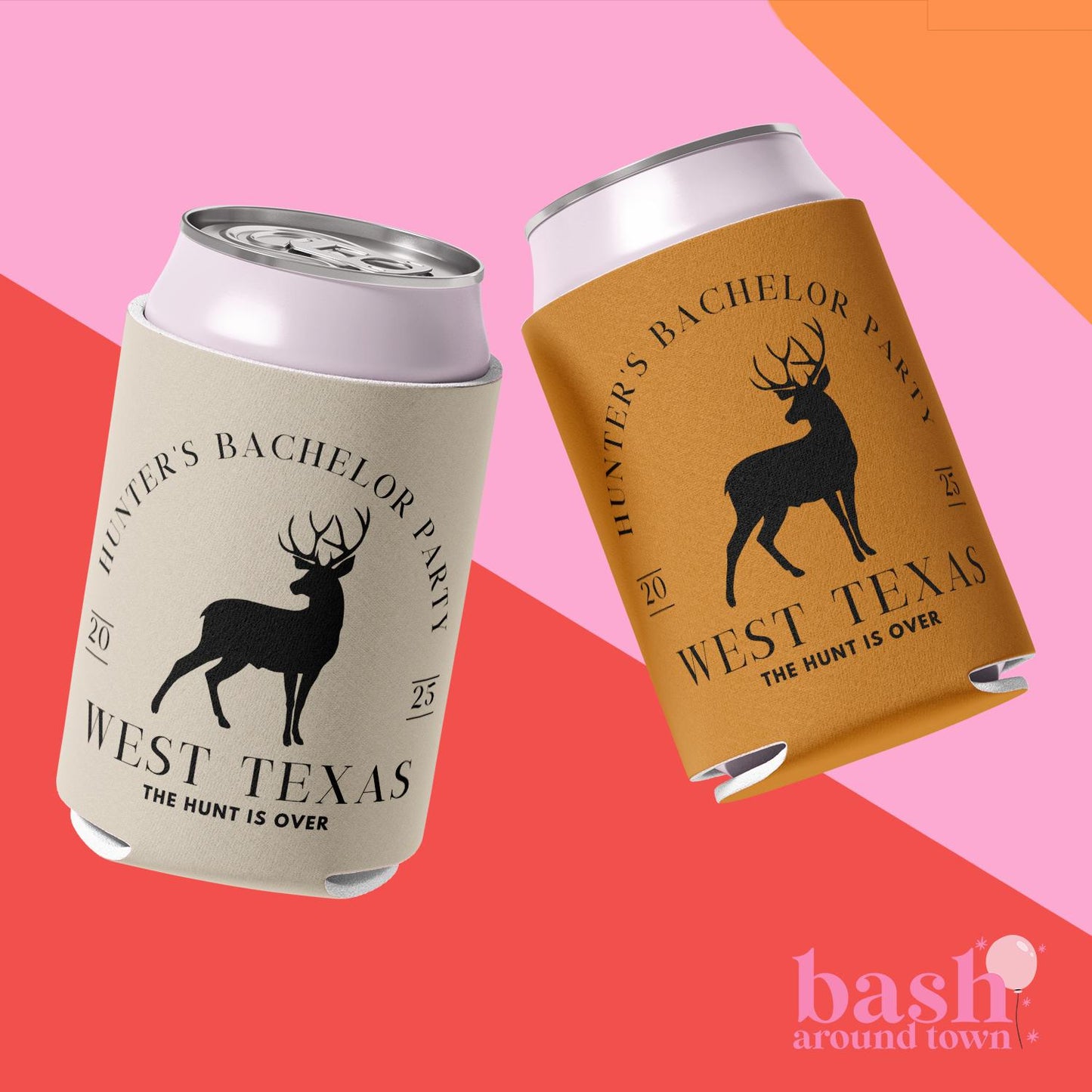 Bachelor Party Can Cooler, Hunting, Bachelor Party, Hunting Bachelor Party, Bachelor Party Favor, Personalized Can Cooler, Groomsman Gift