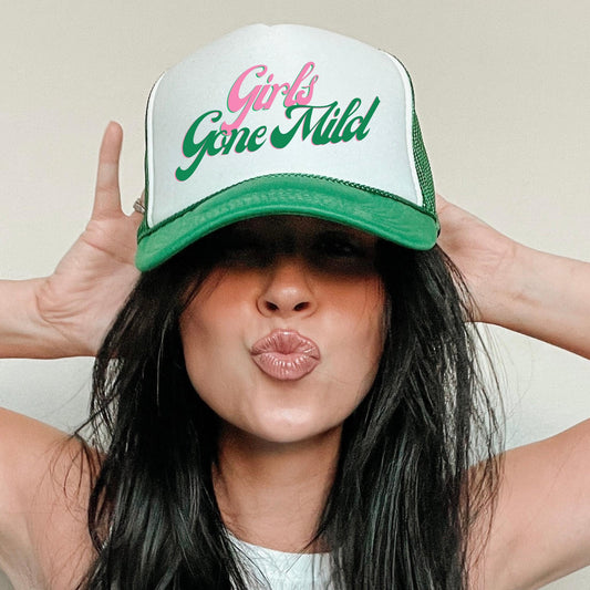 Custom Girls Gone Mild Hats | Custom Beach Bachelorette Trucker Hat | Social Club | Luxury Bachelorette Merch | Rosemary