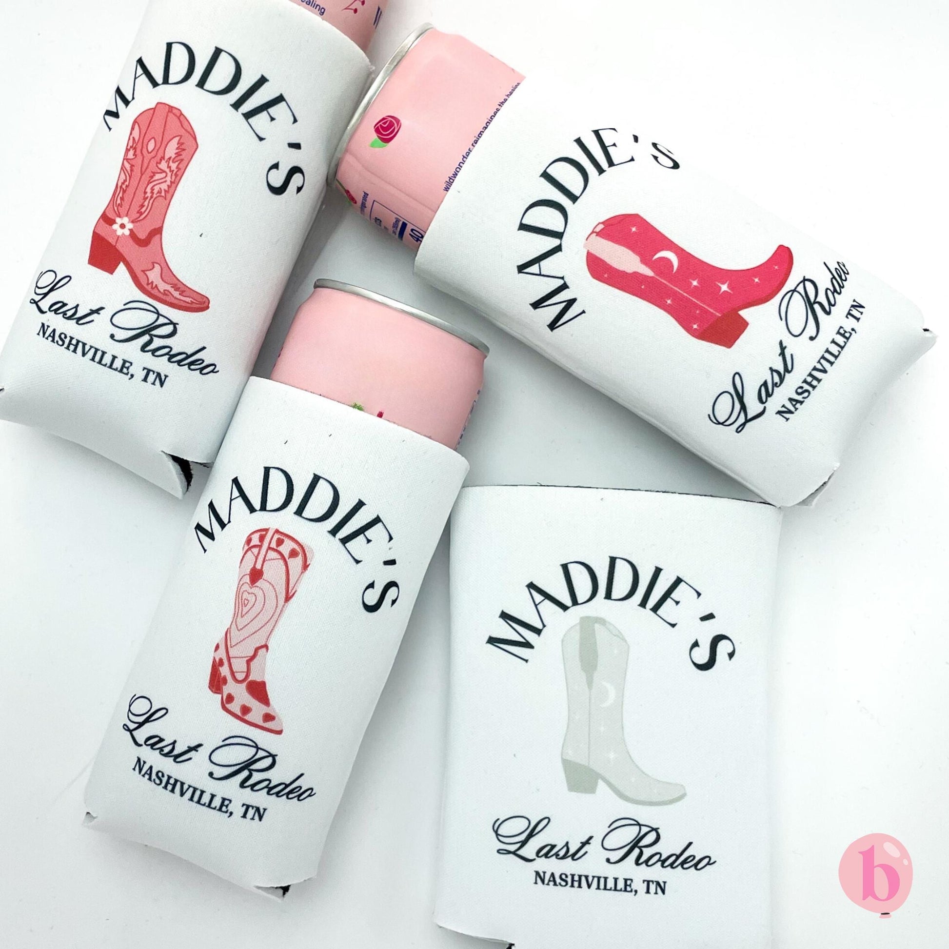 Personalized Last Rodeo Bachelorette Can Coolers | Country Bachelorette Favors | Bachelorette Party | Can Coolers | Texas Nashville