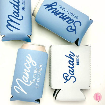 Bridesmaid Proposal Slim Can Coolers with Names | Bridesmaid Gift | Bride, Bridesmaid, Maid of Honor, Mother of Bride | Bridesmaid s