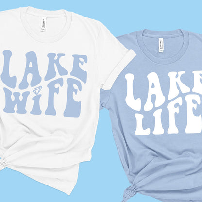 Lake Wife Bachelorette Party Shirts