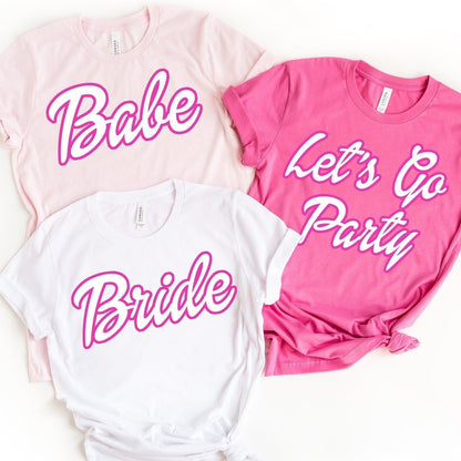 Malibu Let's Go Party Bachelorette Party Shirt