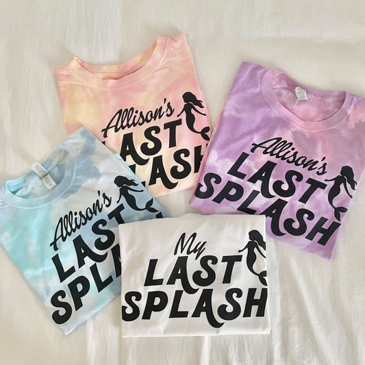 Last Splash Bachelorette Party Shirts