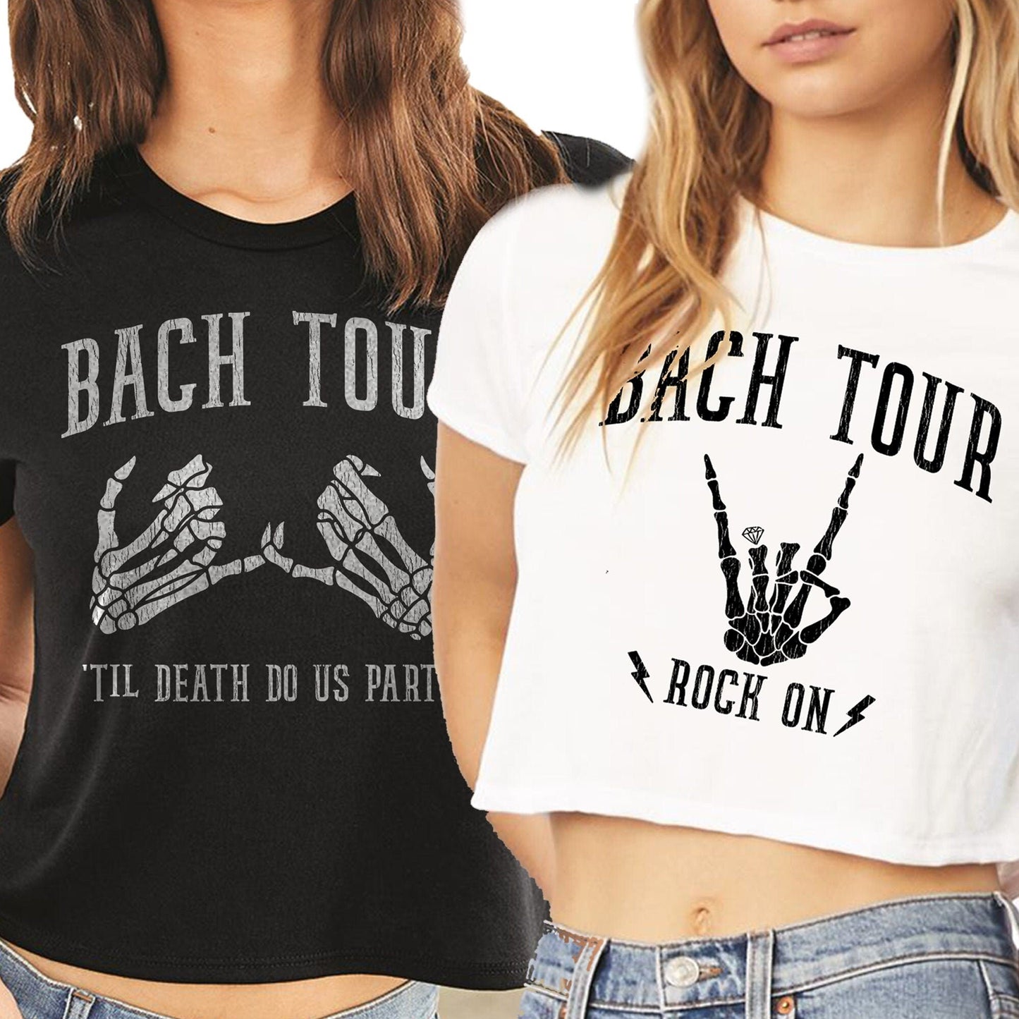 Bach Tour Rock 'n Roll Bachelorette Party Shirts, Rock And Roll Party  Outfit